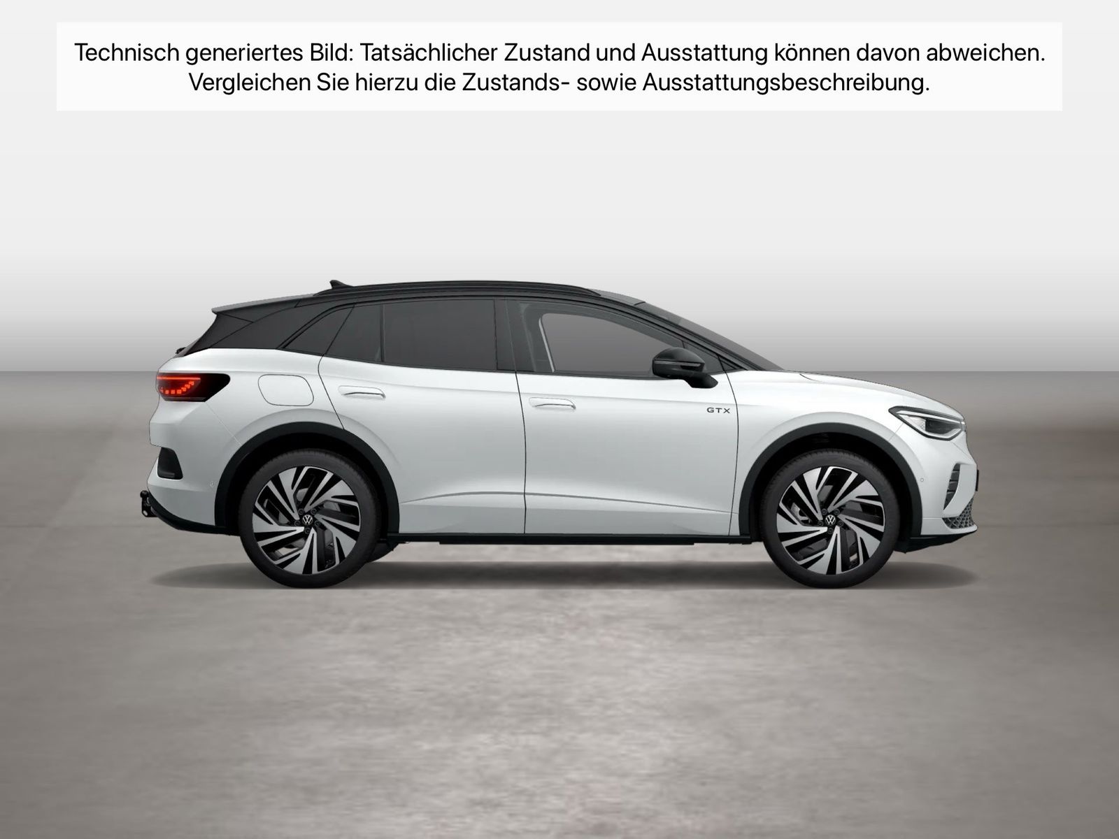 Fahrzeug autohaus mense Fahrzeugabbildung Volkswagen ID.4 GTX 4MOTION IQ.Light Matrix CarPlay AHK HUD - mit KI generiert/bearbeitet