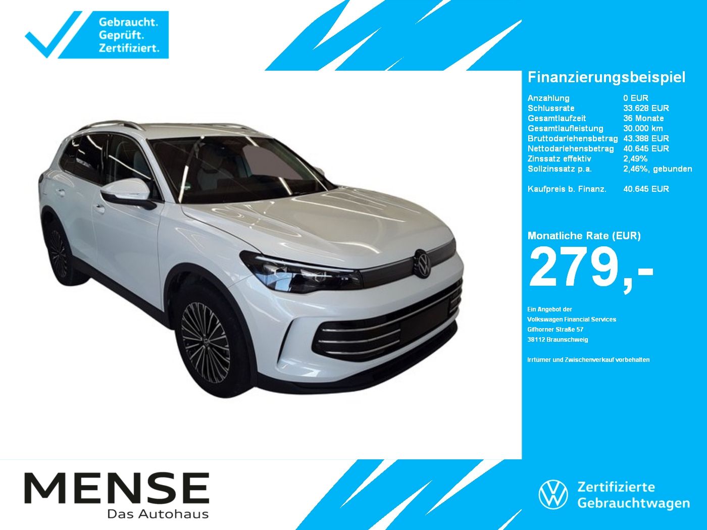 Fahrzeuge Nutzfahrzeuge/Camping autohaus mense Volkswagen Tiguan 2.0TDI DSG Elegance CarPlay AHK HUD ACC