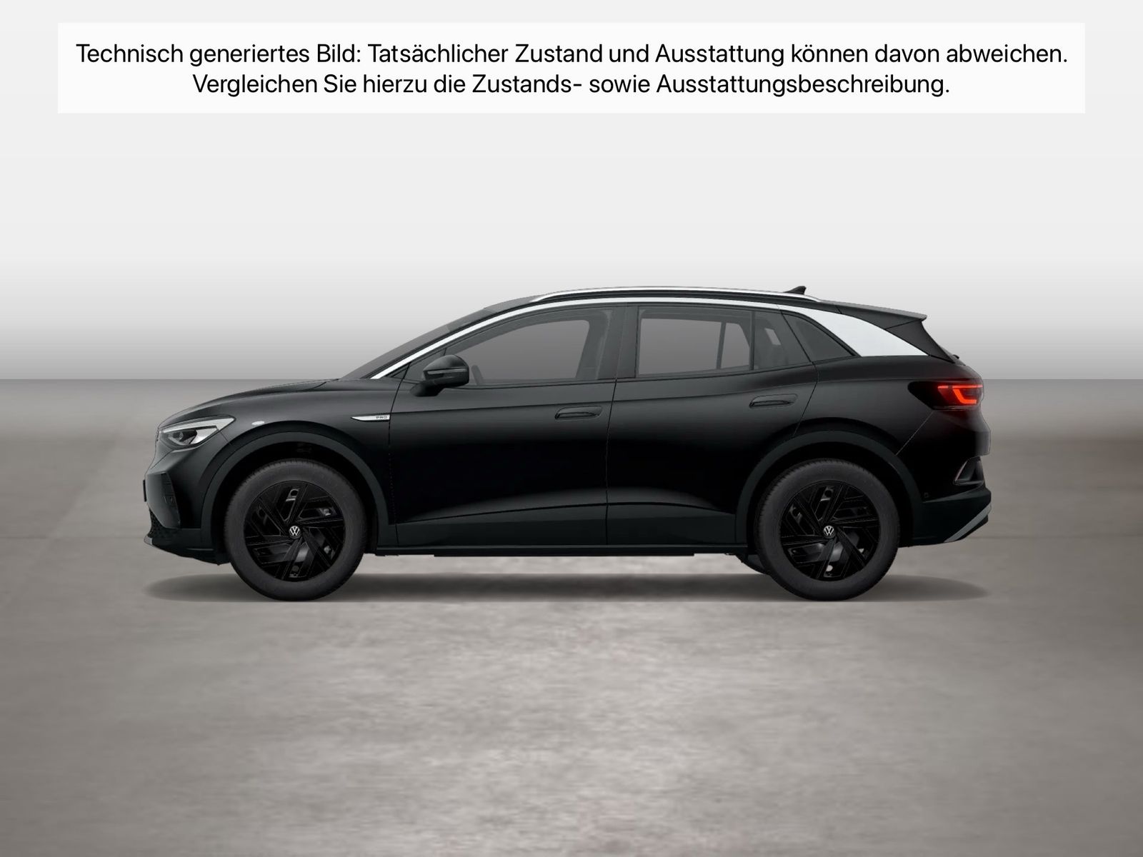 Fahrzeug autohaus mense Fahrzeugabbildung Volkswagen ID.4 Pro Performance Matrix CarPlay ACC LED Navi - mit KI generiert/bearbeitet