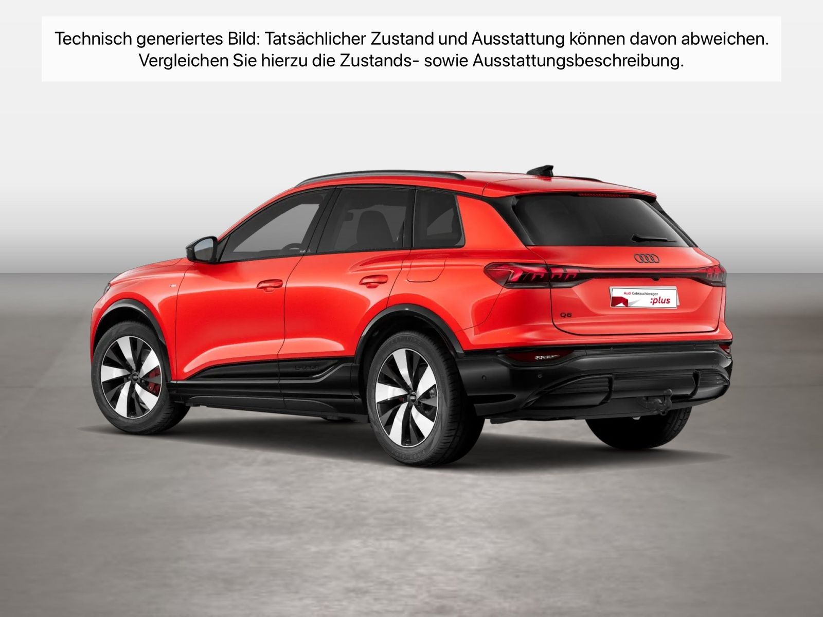 Fahrzeugabbildung Audi Q6 e-tron performance S-Line B&O AHK HUD Luft LM
