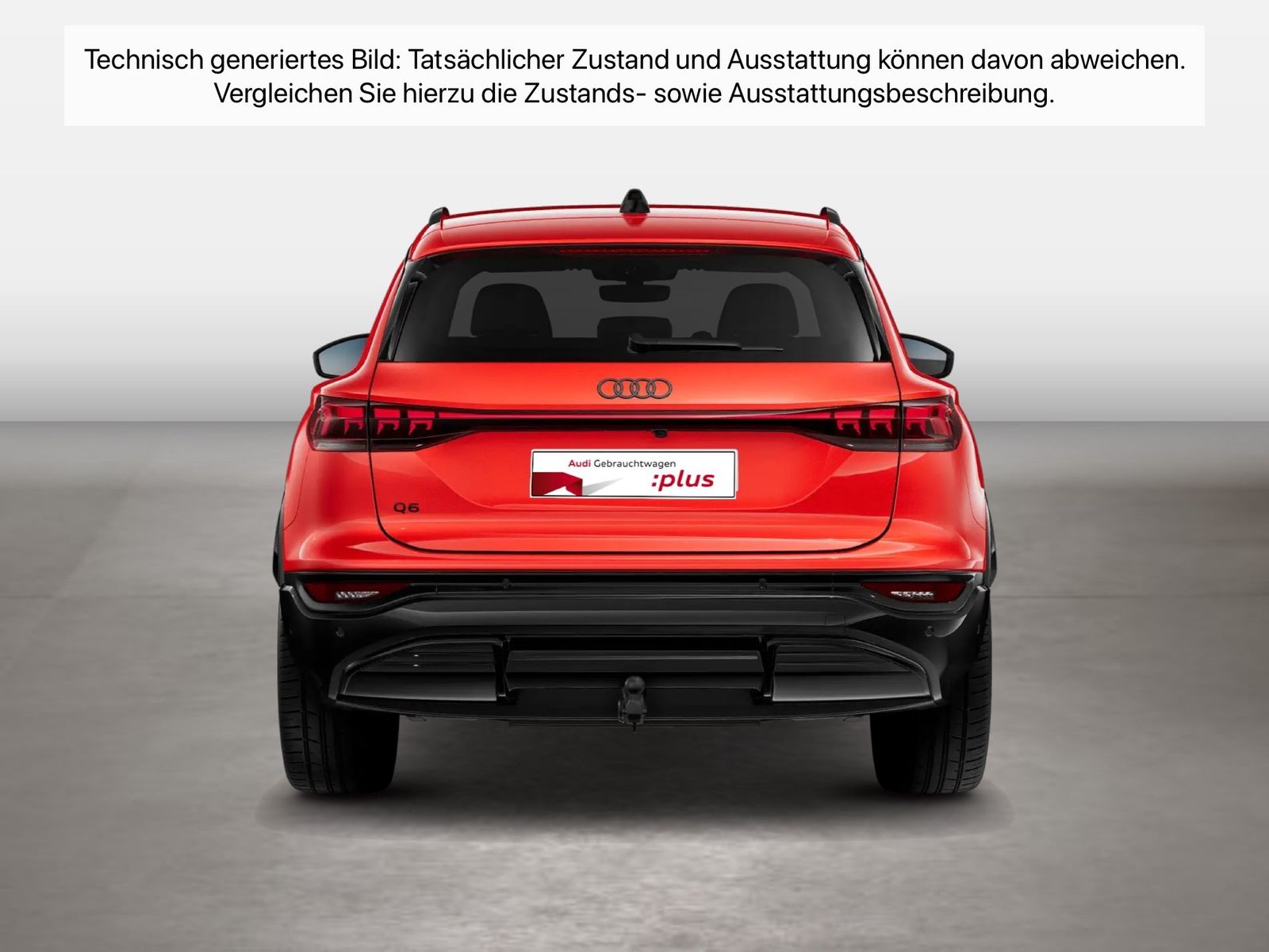 Fahrzeugabbildung Audi Q6 e-tron performance S-Line B&O AHK HUD Luft LM