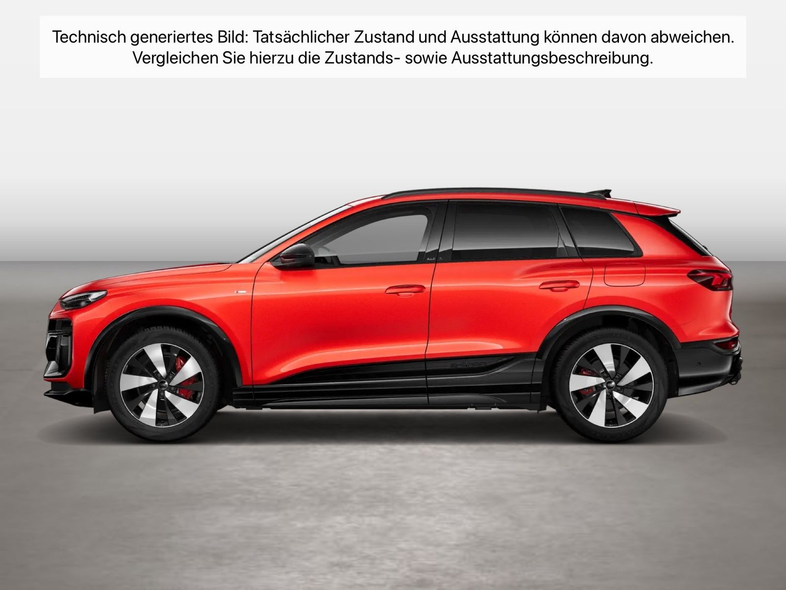 Fahrzeugabbildung Audi Q6 e-tron performance S-Line B&O AHK HUD Luft LM