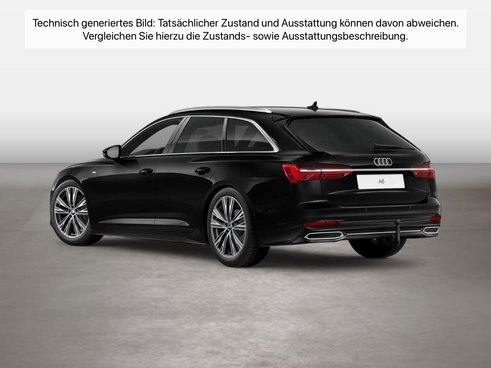 Fahrzeug autohaus mense Fahrzeugabbildung Audi A6 Avant 40 TDI S tronic sport Matrix AHK ACC LM - mit KI generiert/bearbeitet