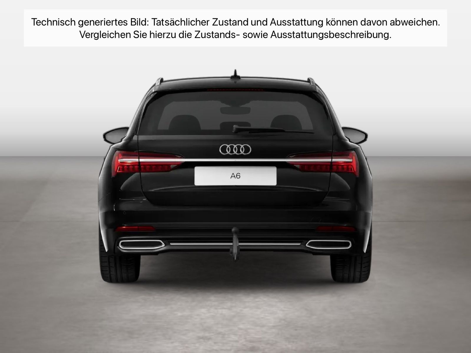 Fahrzeug autohaus mense Fahrzeugabbildung Audi A6 Avant 40 TDI S tronic sport Matrix AHK ACC LM - mit KI generiert/bearbeitet