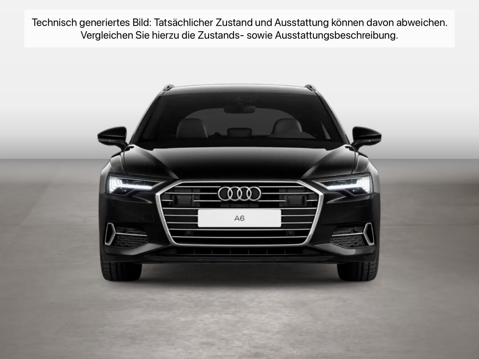 Fahrzeug autohaus mense Fahrzeugabbildung Audi A6 Avant 40 TDI S tronic sport Matrix AHK ACC LM - mit KI generiert/bearbeitet