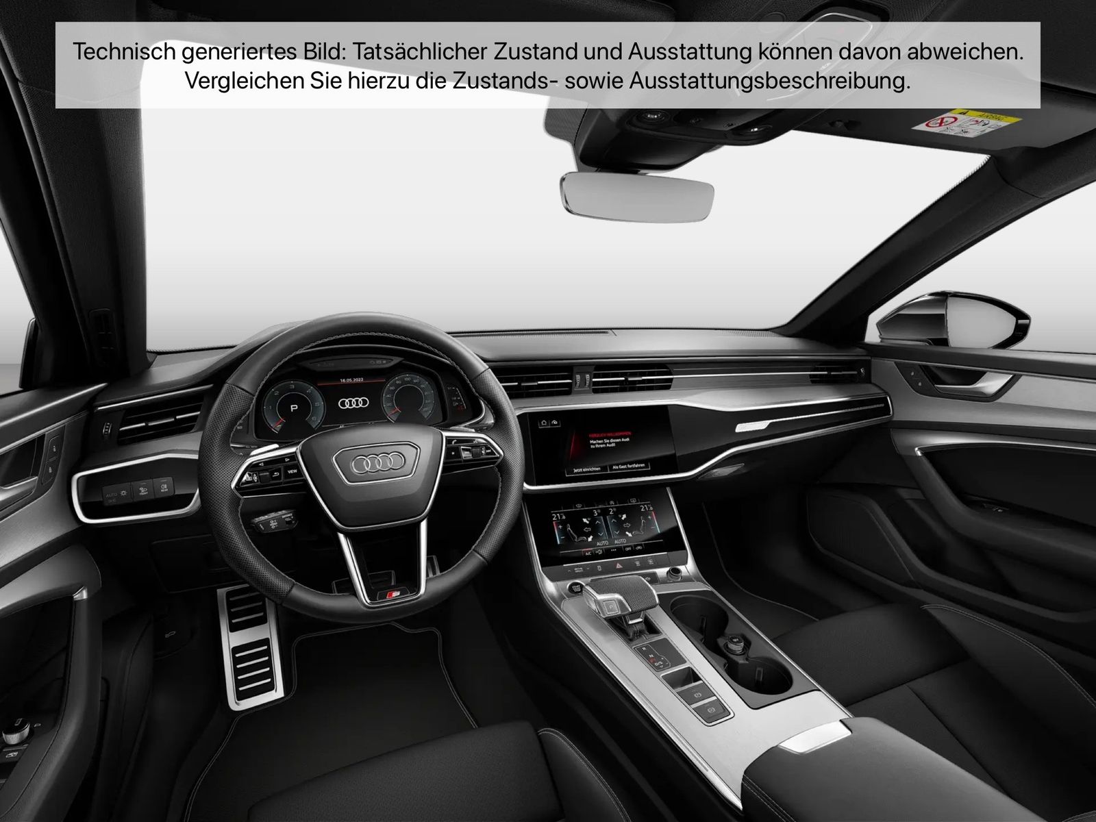 Fahrzeug autohaus mense Fahrzeugabbildung Audi A6 Avant 40 TDI S tronic sport Matrix AHK ACC LM - mit KI generiert/bearbeitet