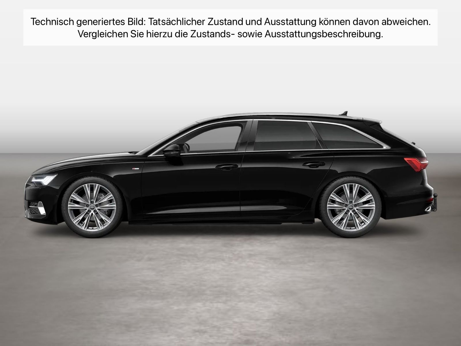 Fahrzeug autohaus mense Fahrzeugabbildung Audi A6 Avant 40 TDI S tronic sport Matrix AHK ACC LM - mit KI generiert/bearbeitet