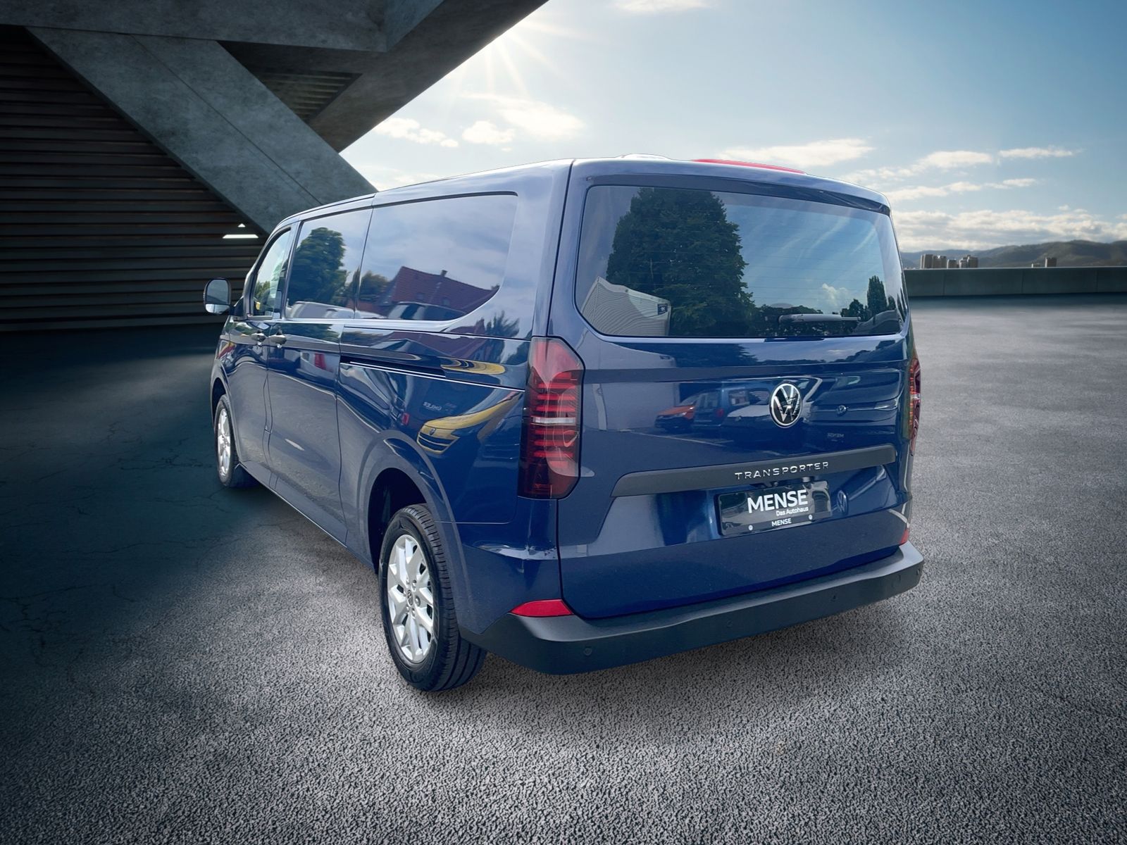 Fahrzeugabbildung Volkswagen NFZ Transporter Kasten Motor: 2.0 l TDI 110 kW G - mit KI generiert/bearbeitet