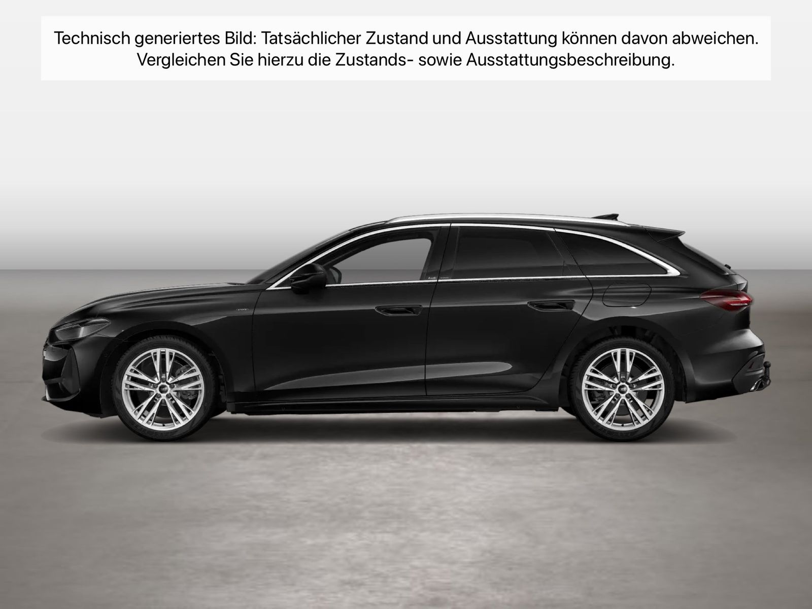 Fahrzeugabbildung Audi A5 Avant e-hybrid quattro 220 kW S tronic AHK LM - mit KI generiert/bearbeitet