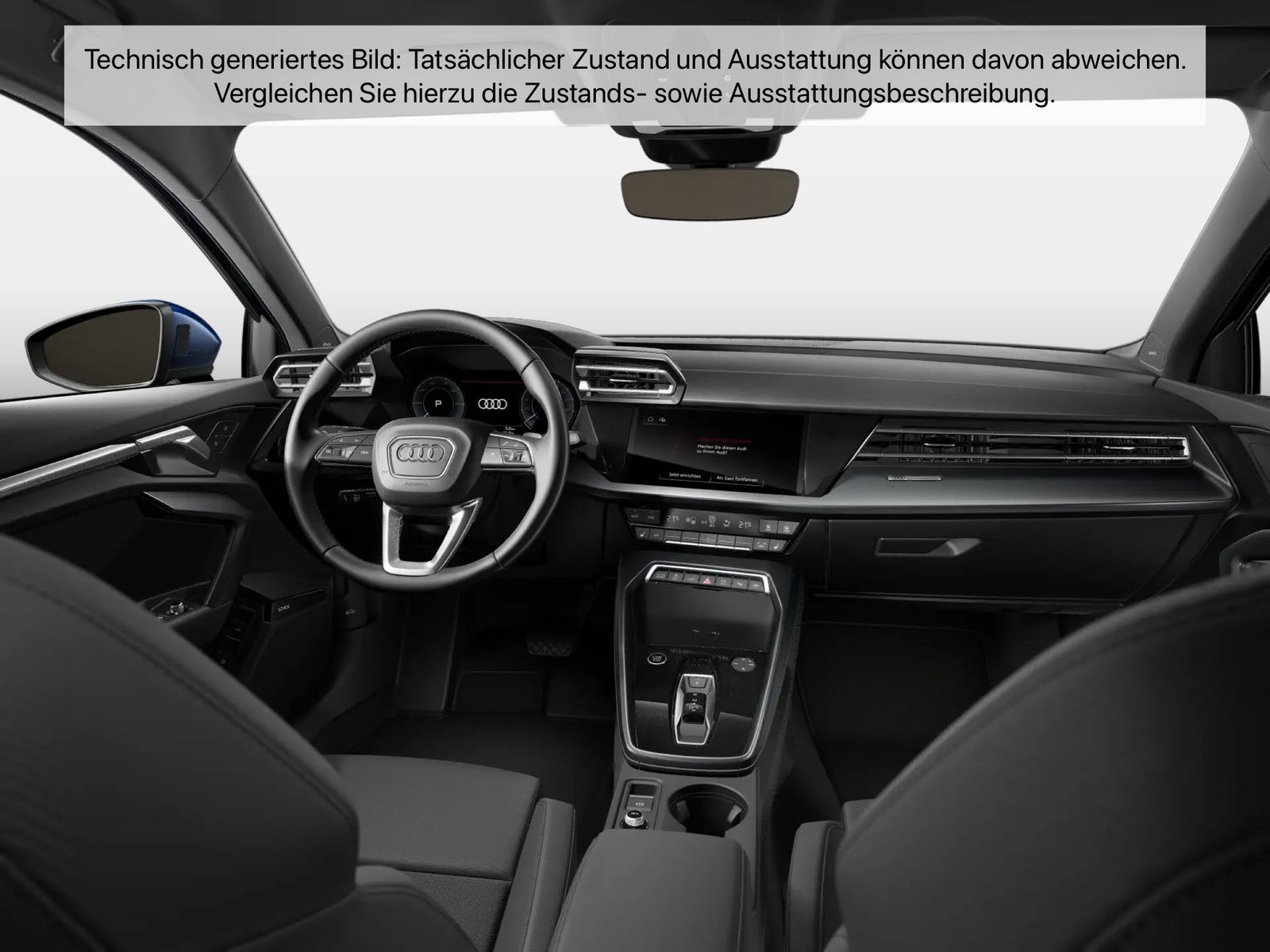 Fahrzeug autohaus mense Fahrzeugabbildung Audi A3 allstreet 40 TFSI e S tronic Sonos AHK HUD LM - mit KI generiert/bearbeitet
