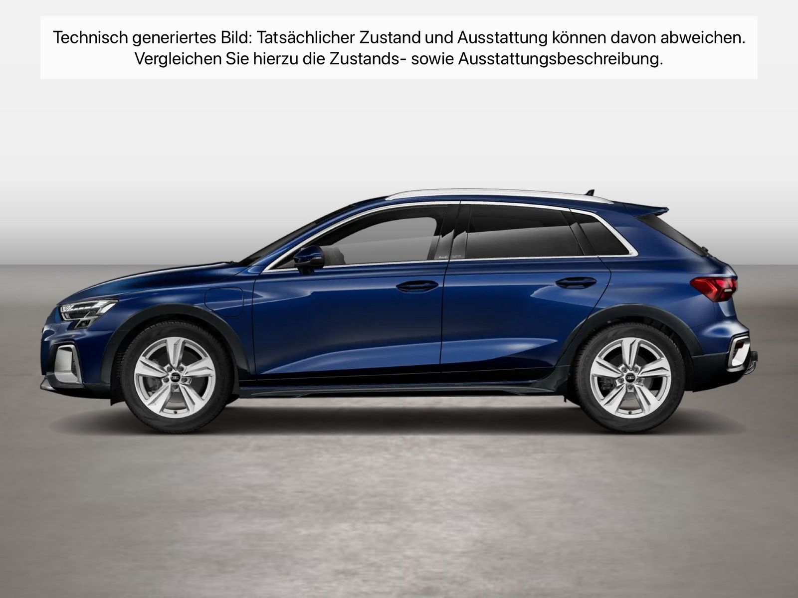 Fahrzeug autohaus mense Fahrzeugabbildung Audi A3 allstreet 40 TFSI e S tronic Sonos AHK HUD LM - mit KI generiert/bearbeitet