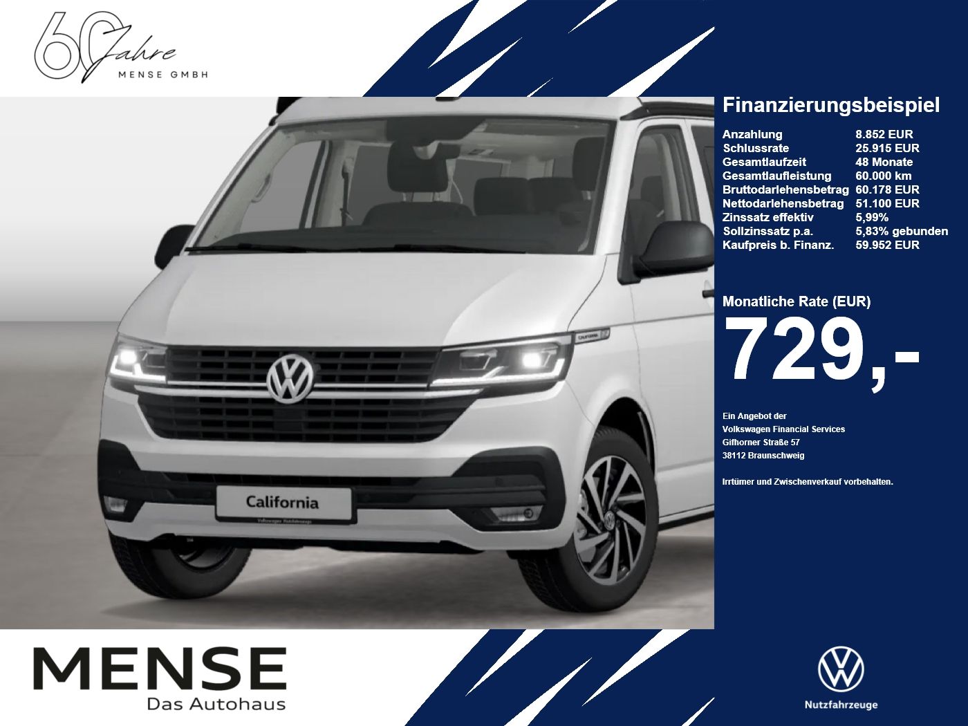 Fahrzeuge Nutzfahrzeuge/Camping autohaus mense Volkswagen T6.1 California Beach California BeachKR110 TDIA - mit KI generiert/bearbeitet