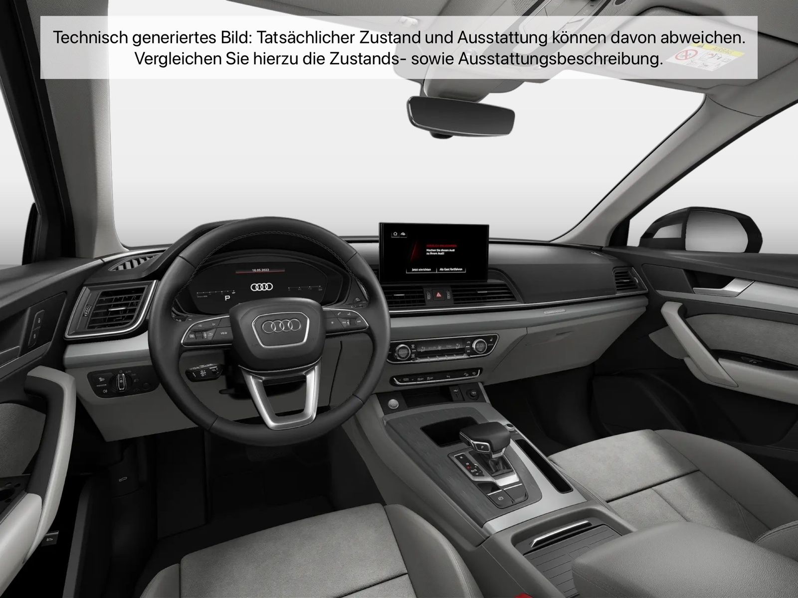 Fahrzeug autohaus mense Fahrzeugabbildung Audi Q5 Sportback 40 TDI quattro S tronic advanced LM - mit KI generiert/bearbeitet