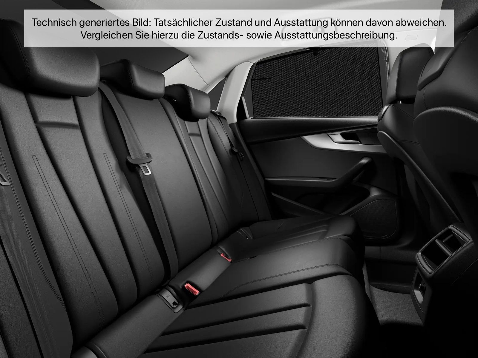 Fahrzeugabbildung Audi A4 Limousine 40 TFSI S tronic S line Navi Kamera - mit KI generiert/bearbeitet