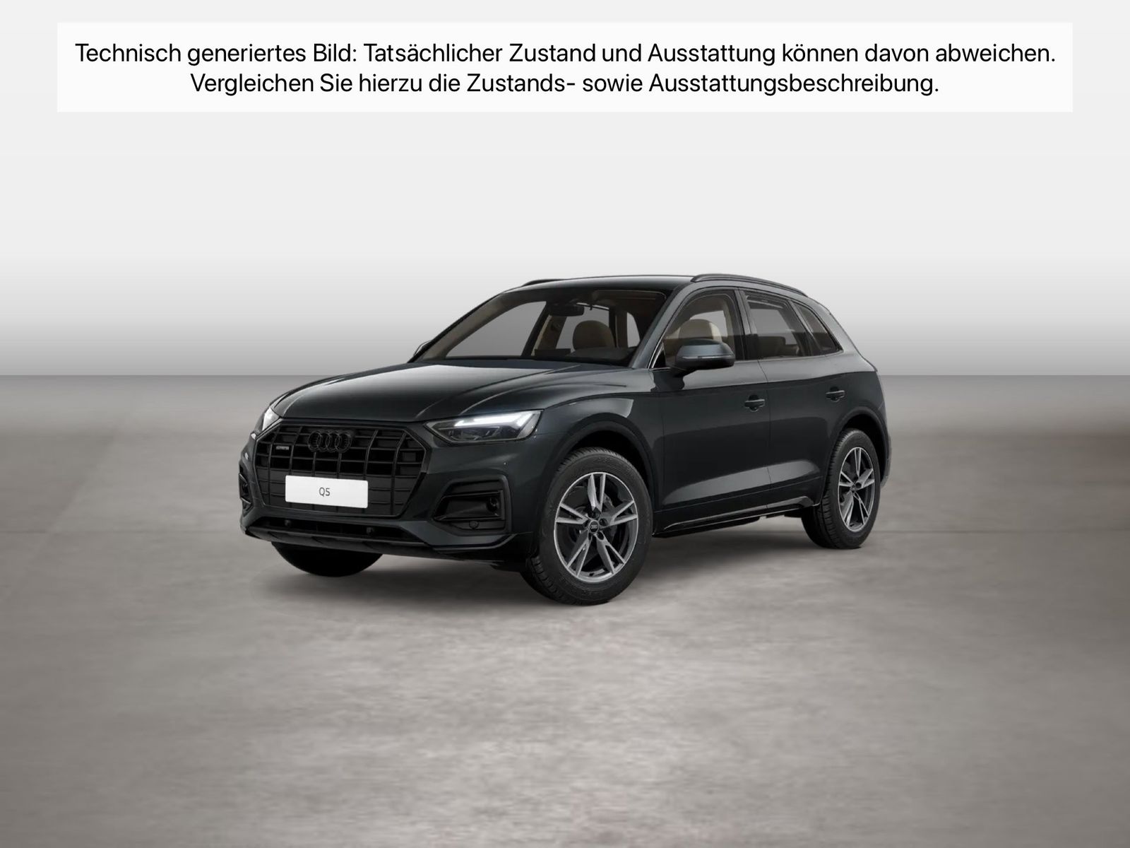 Fahrzeugabbildung Audi Q5 40 TDI quattro S tronic Advanced AHK ACC LED - mit KI generiert/bearbeitet