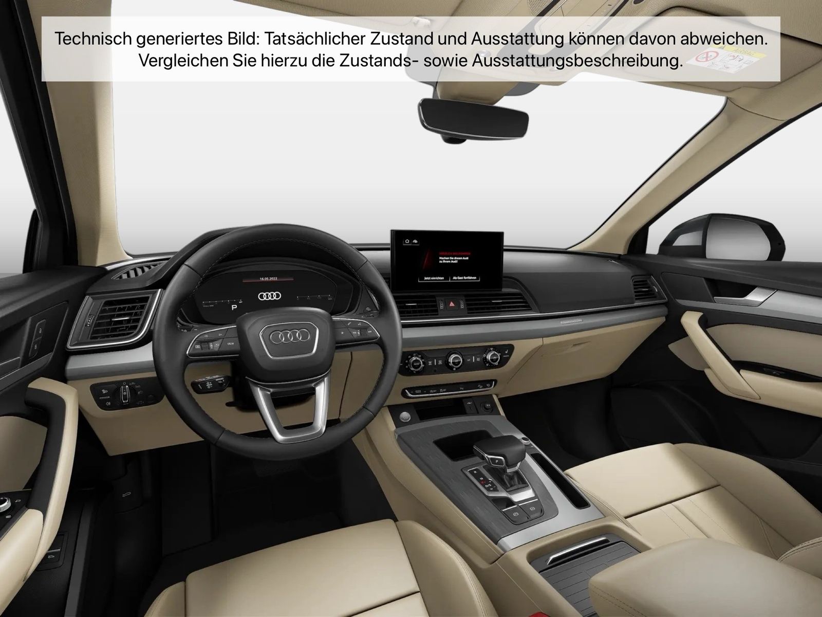 Fahrzeugabbildung Audi Q5 40 TDI quattro S tronic Advanced AHK ACC LED - mit KI generiert/bearbeitet