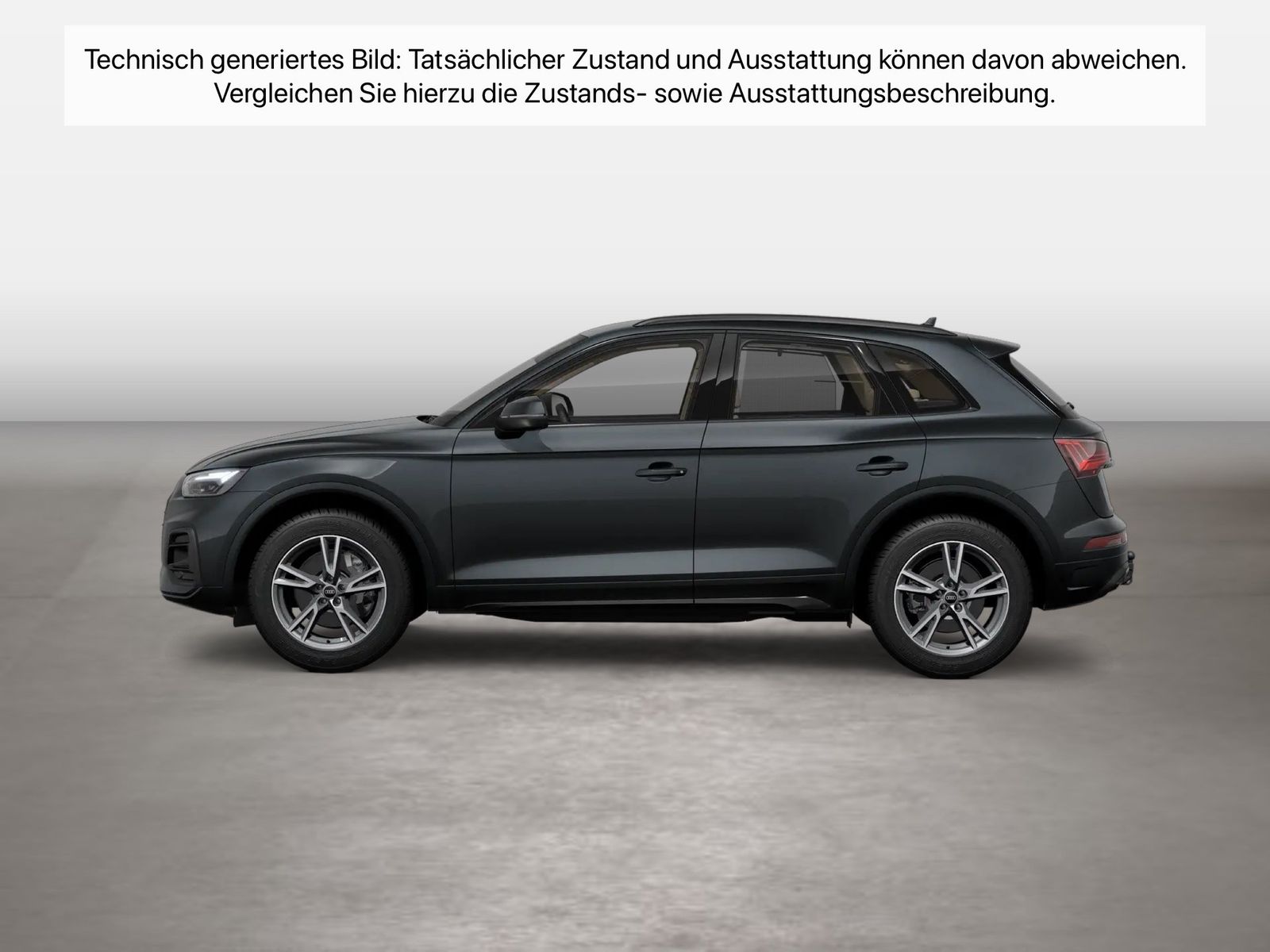 Fahrzeugabbildung Audi Q5 40 TDI quattro S tronic Advanced AHK ACC LED - mit KI generiert/bearbeitet