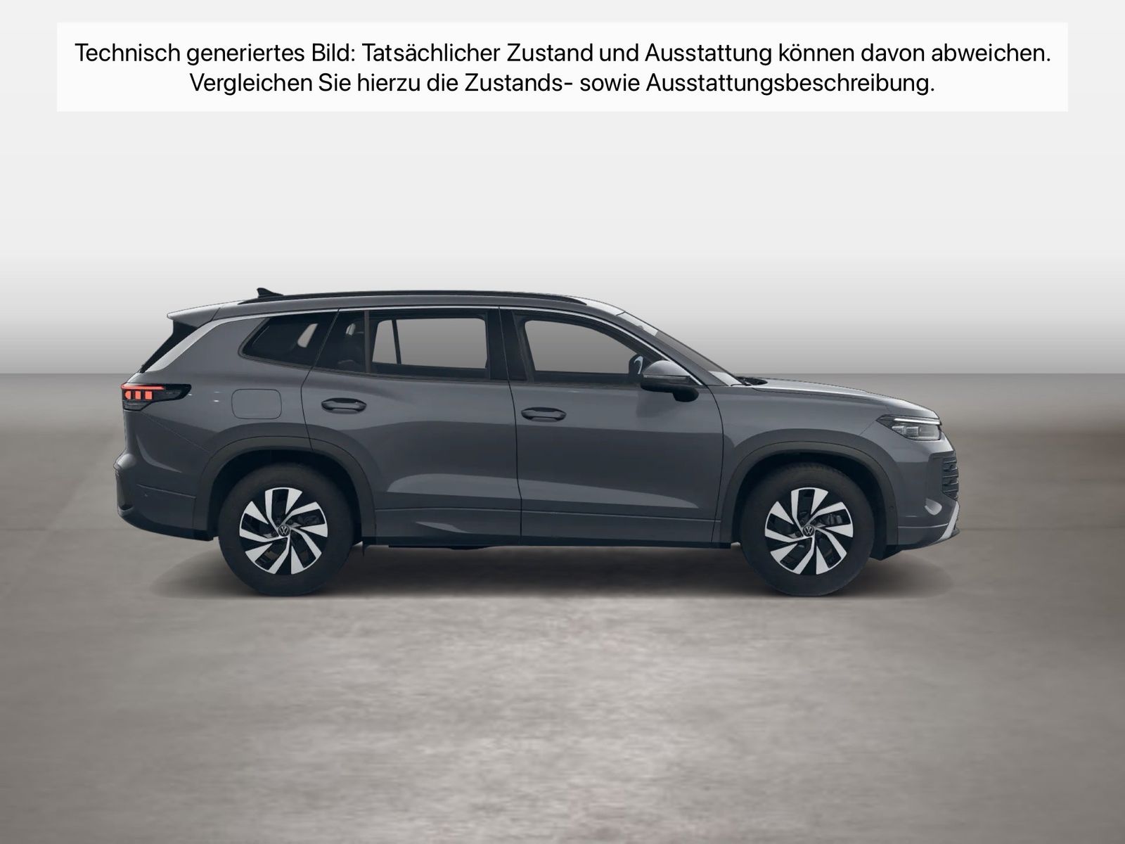 Fahrzeug autohaus mense Fahrzeugabbildung Volkswagen Tayron 1.5 eTSI DSG Life CarPlay AHK ACC LED PDC - mit KI generiert/bearbeitet