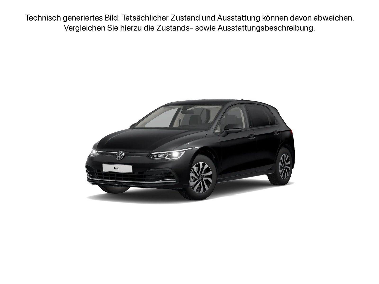 Fahrzeug autohaus mense Fahrzeugabbildung Volkswagen Golf VIII 1.5TSI Life Active CarPlay HUD Standhz - mit KI generiert/bearbeitet