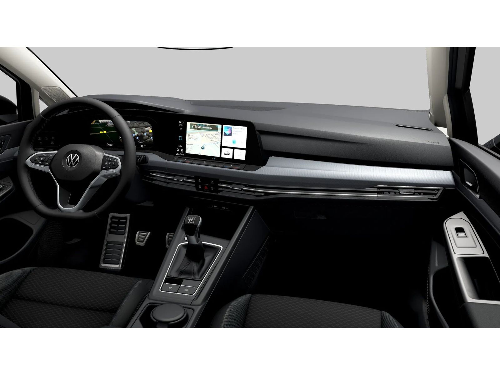 Fahrzeug autohaus mense Fahrzeugabbildung Volkswagen Golf VIII 1.5TSI Life Active CarPlay HUD Standhz - mit KI generiert/bearbeitet