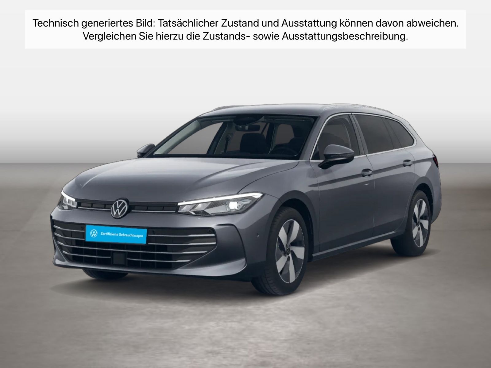 Fahrzeug autohaus mense Fahrzeugabbildung Volkswagen Passat Variant 2.0TDI DSG Business CarPlay AHK - mit KI generiert/bearbeitet
