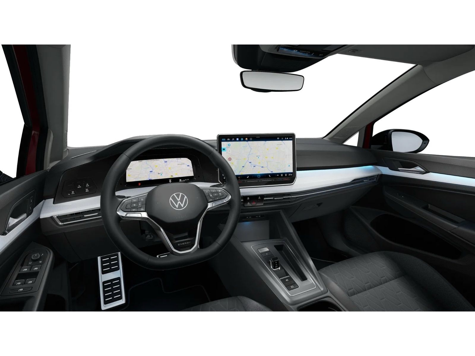 Fahrzeug autohaus mense Fahrzeugabbildung Volkswagen Golf VIII 1.5 eTSI DSG Life Energy CarPlay ACC - mit KI generiert/bearbeitet