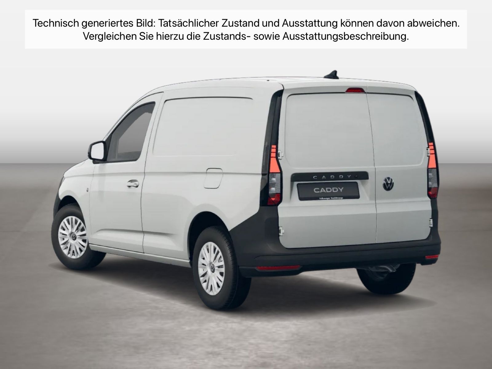 Fahrzeugabbildung Volkswagen Caddy Cargo Motor: 2.0 l TDI EU6 SCR 75 kW Getri - mit KI generiert/bearbeitet
