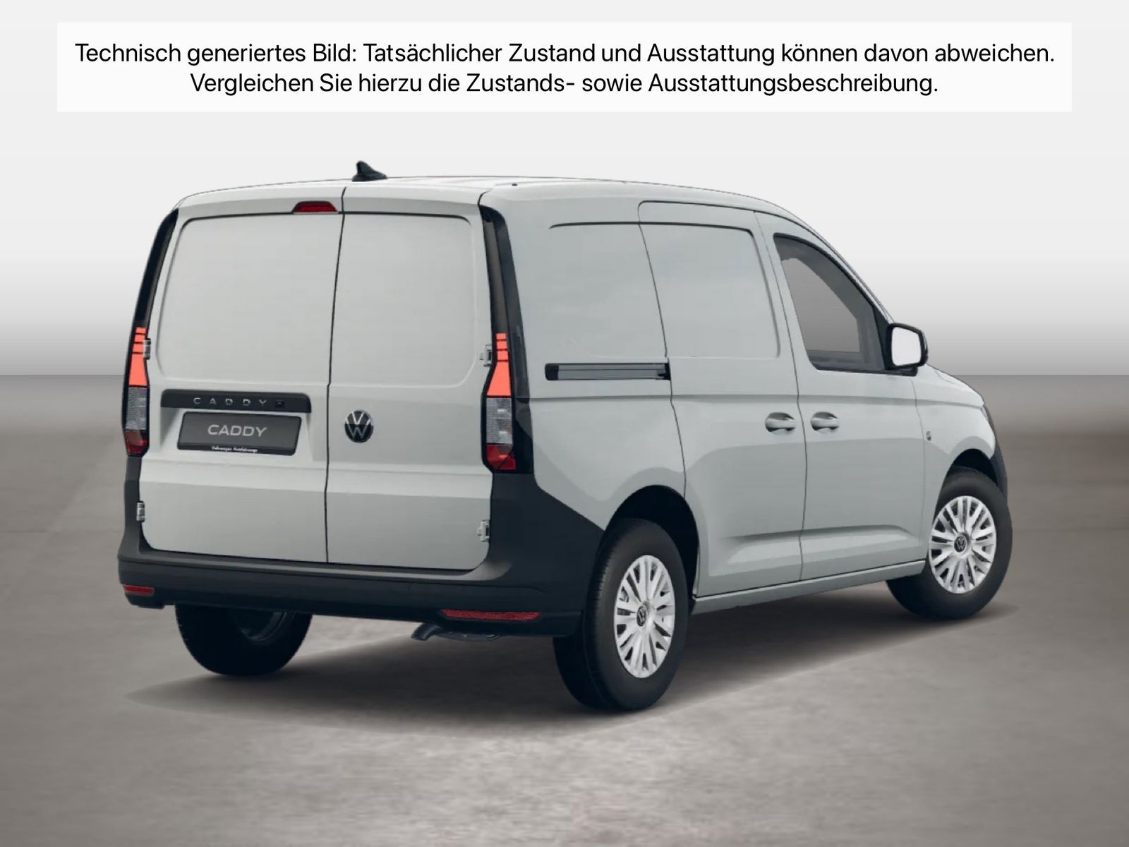 Fahrzeugabbildung Volkswagen Caddy Cargo Motor: 2.0 l TDI EU6 SCR 75 kW Getri - mit KI generiert/bearbeitet