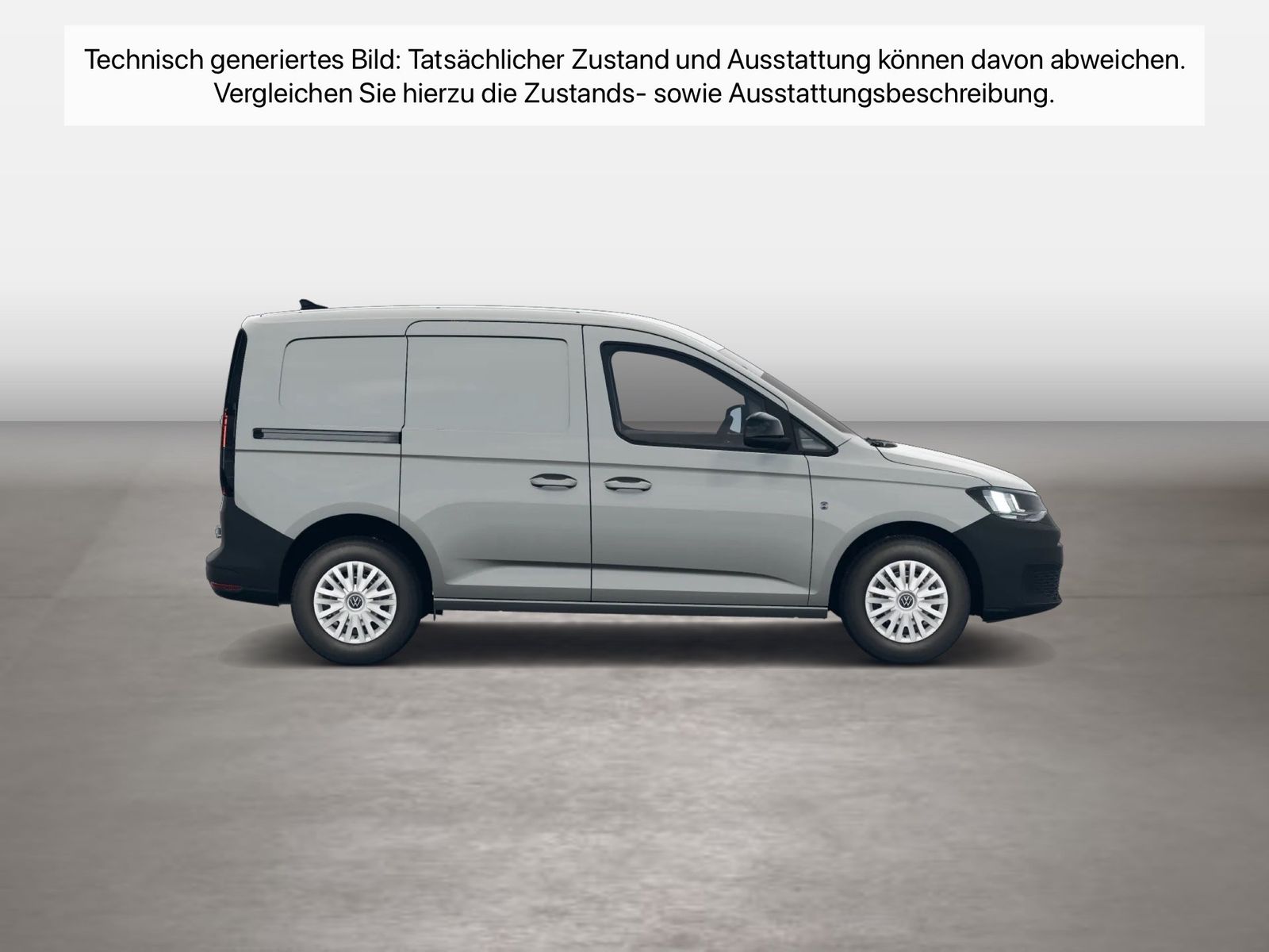 Fahrzeugabbildung Volkswagen Caddy Cargo Motor: 2.0 l TDI EU6 SCR 75 kW Getri - mit KI generiert/bearbeitet