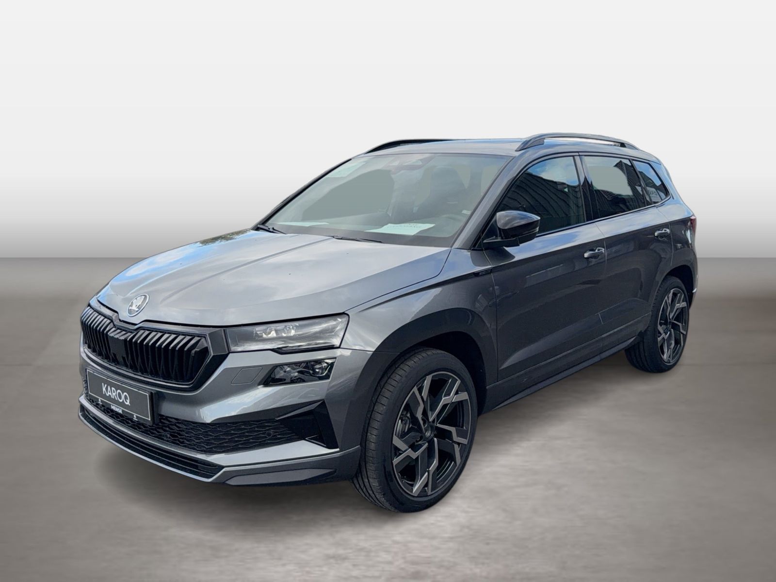 Fahrzeugabbildung SKODA Karoq 2.0 TDI 4x4 Sportline Matrix AHK Pano SD - mit KI generiert/bearbeitet