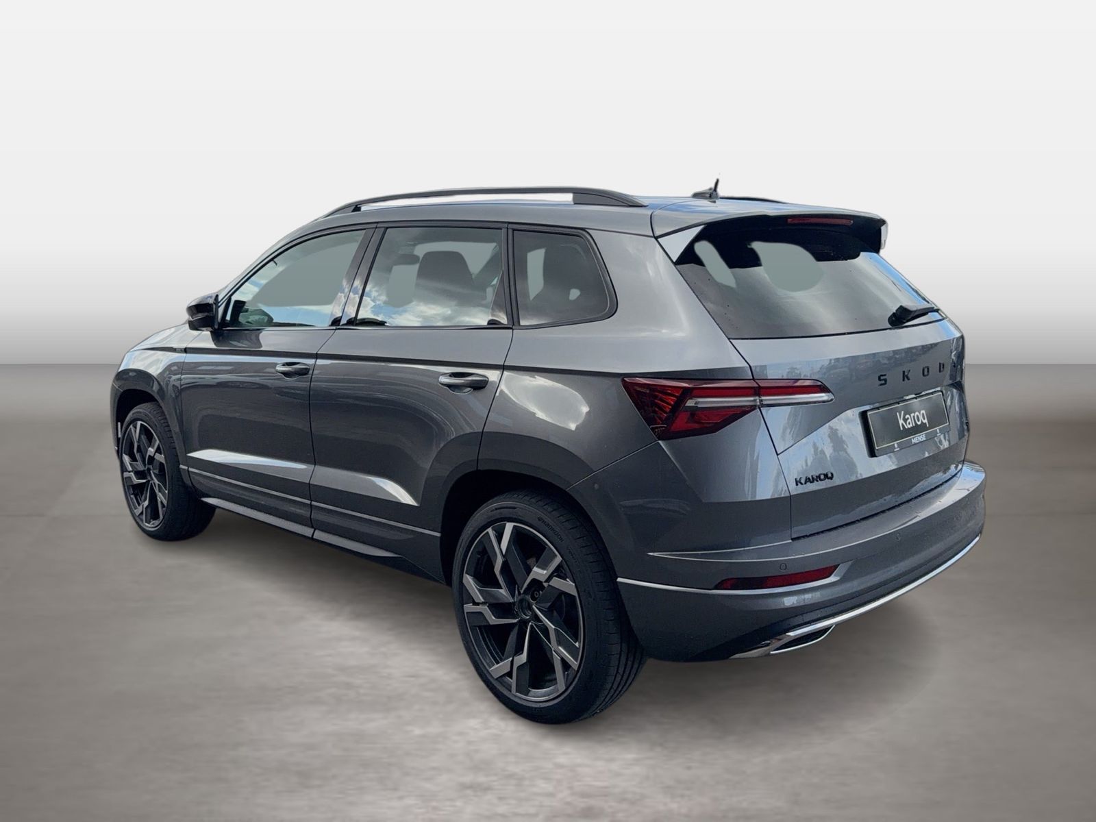 Fahrzeugabbildung SKODA Karoq 2.0 TDI 4x4 Sportline Matrix AHK Pano SD - mit KI generiert/bearbeitet