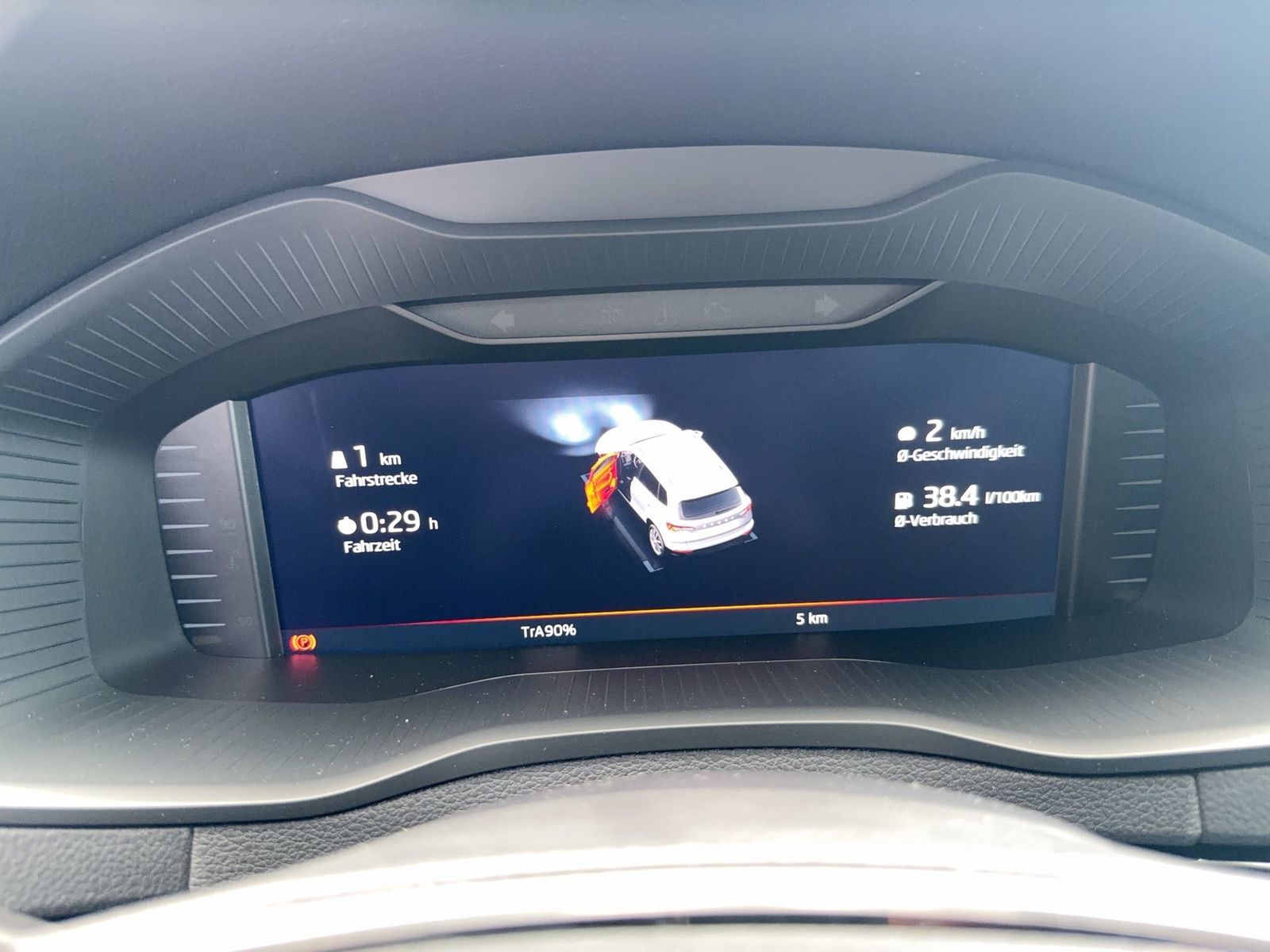 Fahrzeugabbildung SKODA Karoq 2.0 TDI 4x4 Sportline Matrix AHK Pano SD - mit KI generiert/bearbeitet