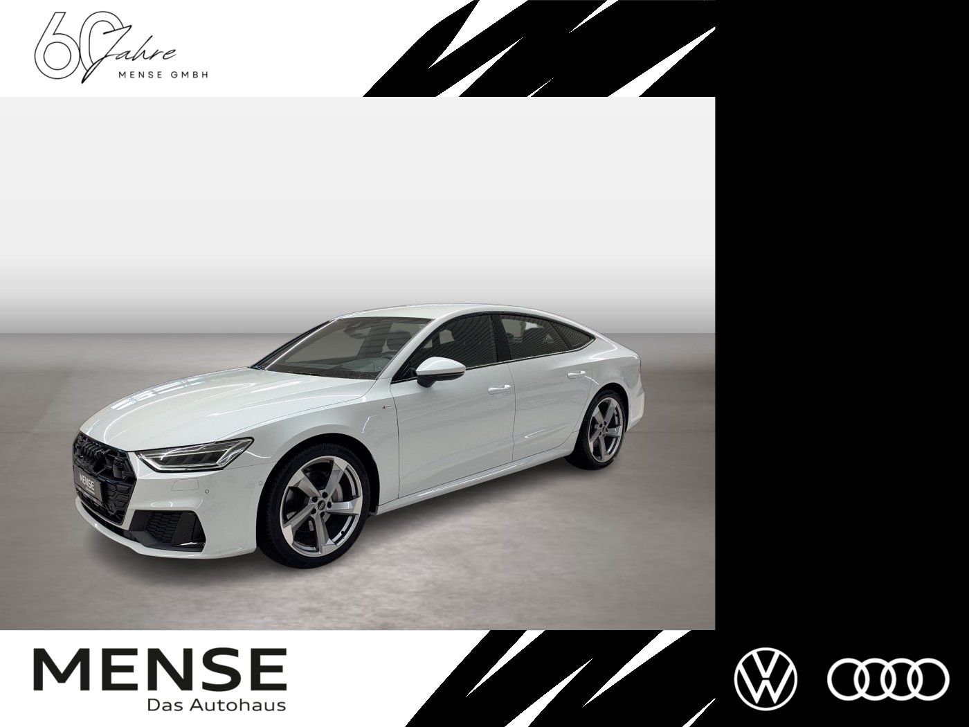Fahrzeuge PKW autohaus mense Audi A7 Sportback 45 TFSI S tronic S line CarPlay AHK - mit KI generiert/bearbeitet