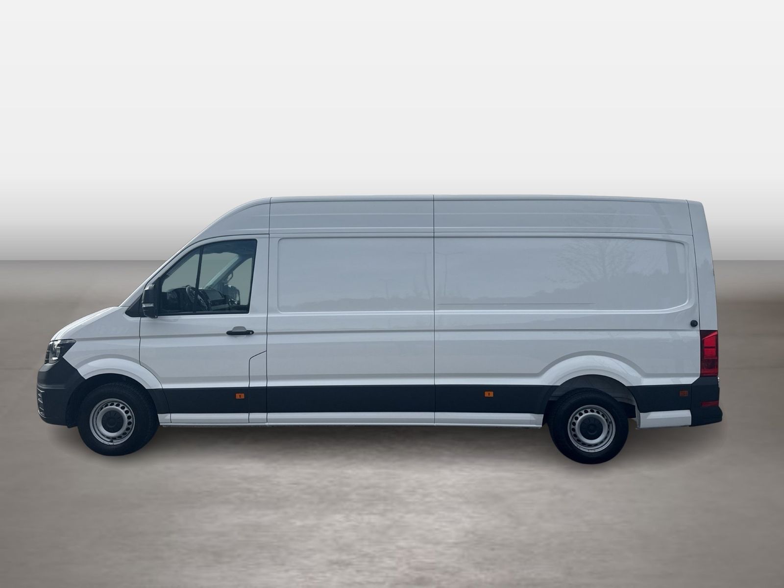 Fahrzeug autohaus mense Fahrzeugabbildung Volkswagen Crafter 35 Kasten 2.0 TDI HD LR RearView Klima - mit KI generiert/bearbeitet