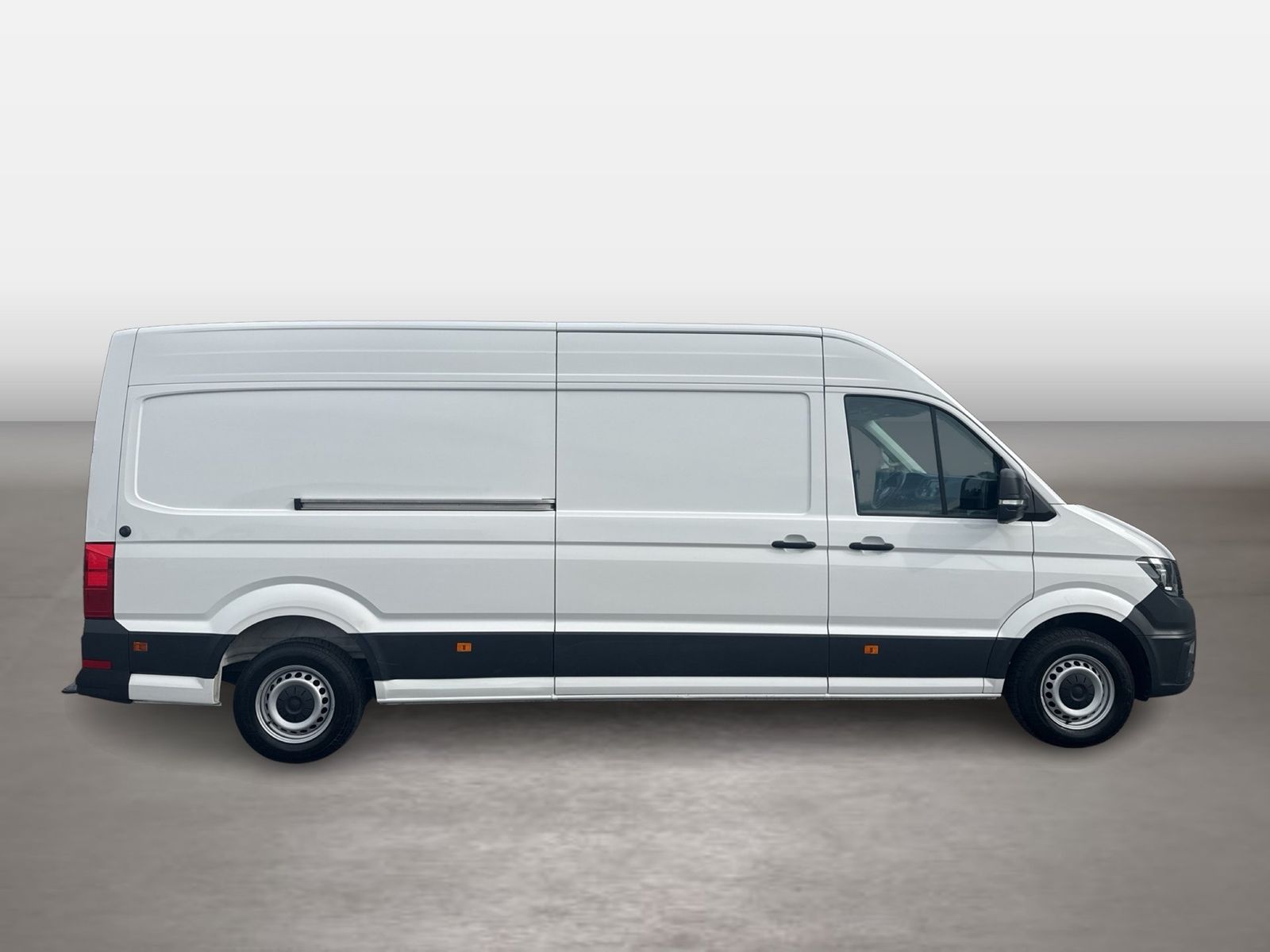 Fahrzeug autohaus mense Fahrzeugabbildung Volkswagen Crafter 35 Kasten 2.0 TDI HD LR RearView Klima - mit KI generiert/bearbeitet