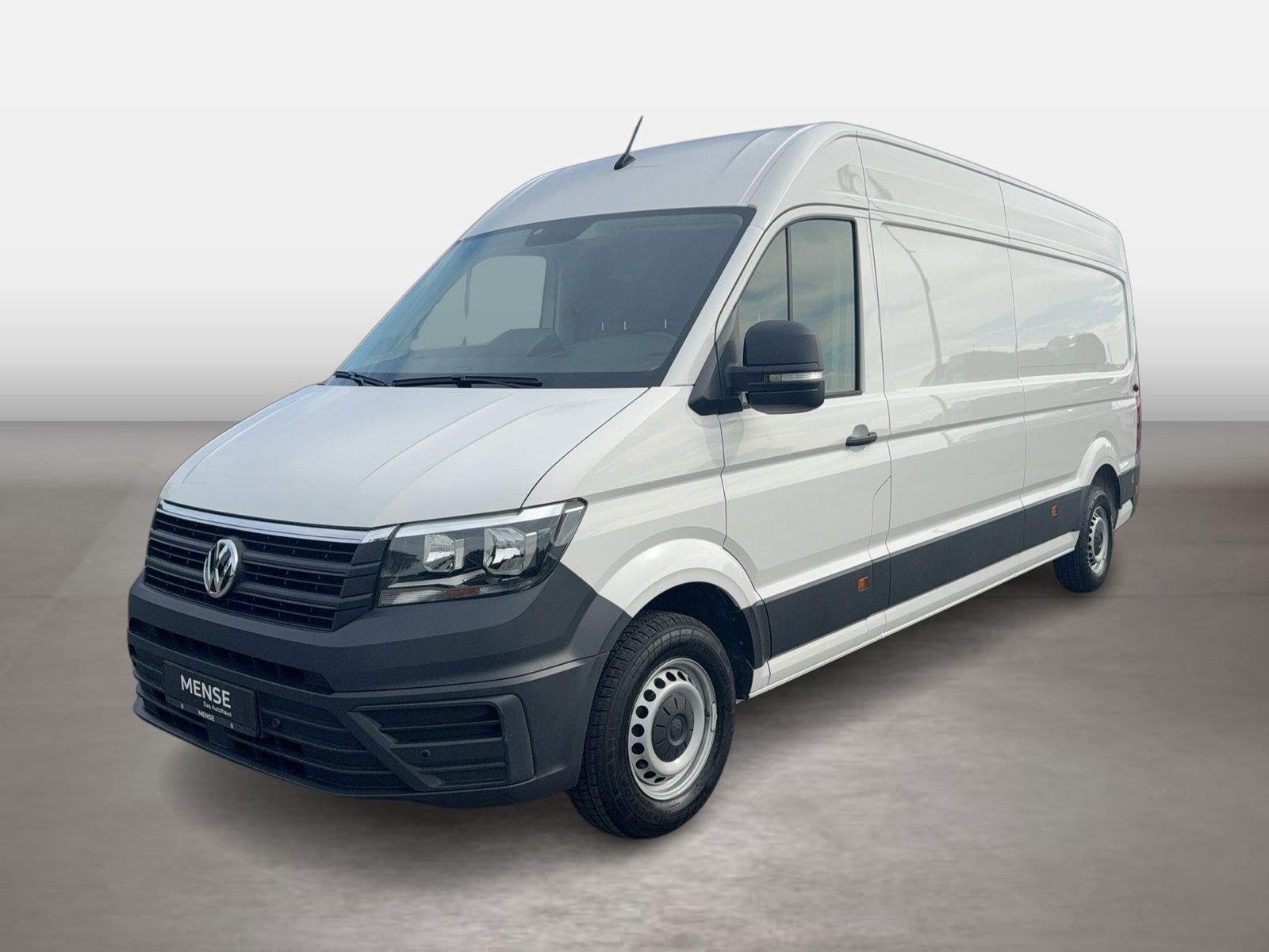 Fahrzeug autohaus mense Fahrzeugabbildung Volkswagen Crafter 35 Kasten 2.0 TDI HD LR RearView Klima - mit KI generiert/bearbeitet