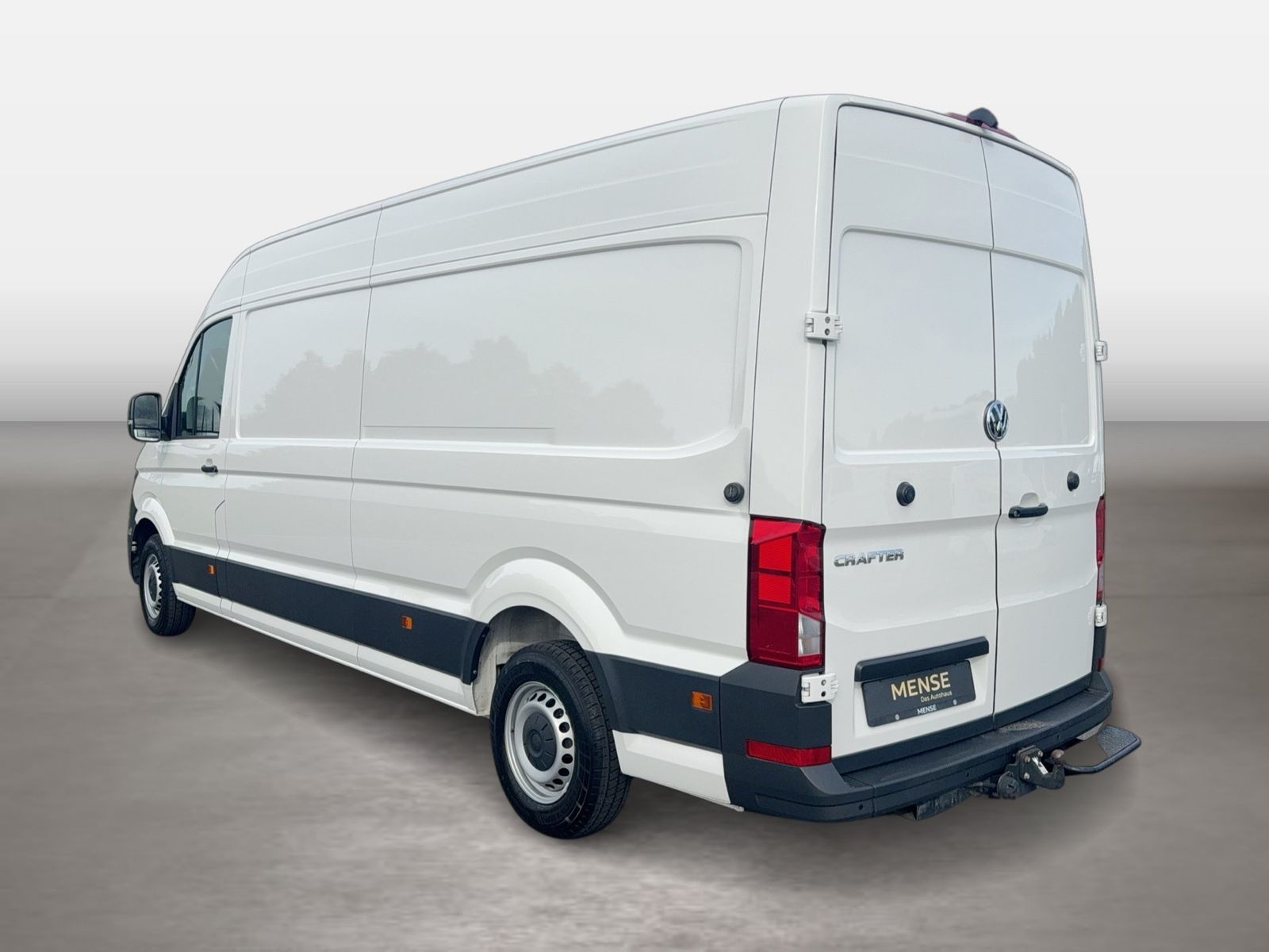 Fahrzeug autohaus mense Fahrzeugabbildung Volkswagen Crafter 35 Kasten 2.0 TDI HD LR RearView Klima - mit KI generiert/bearbeitet