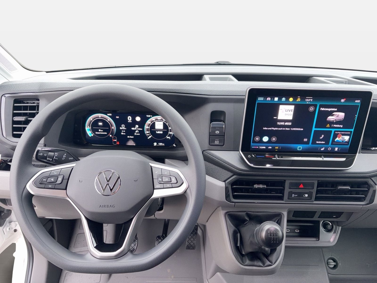 Fahrzeugabbildung Volkswagen Crafter 35 Kasten HD Motor: 2.0 l TDI EU6-EC SCR - mit KI generiert/bearbeitet