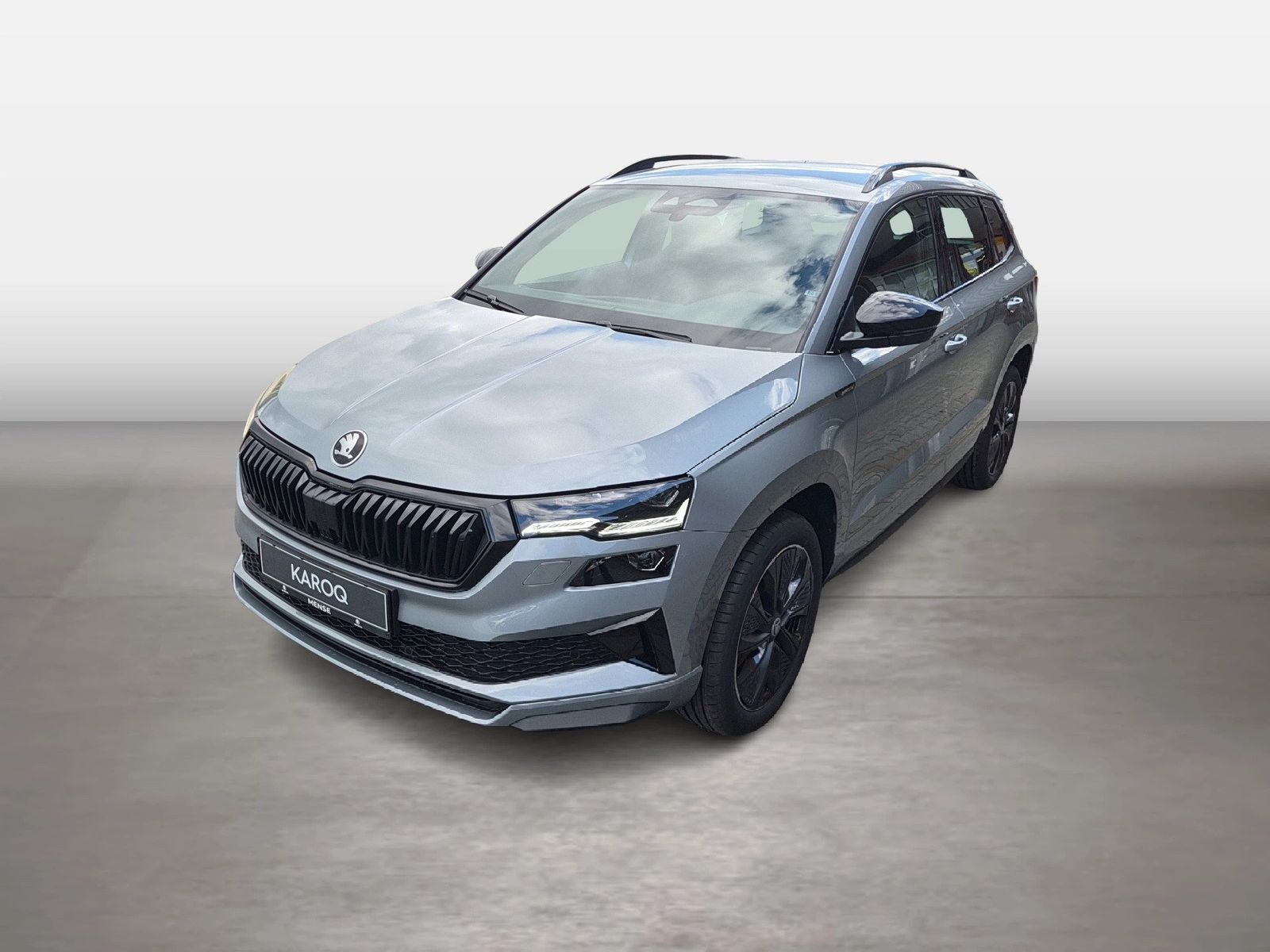 Fahrzeugabbildung SKODA Karoq 1.5 TSI ACT Sportline Matrix AHK 4xSHZG LM - mit KI generiert/bearbeitet