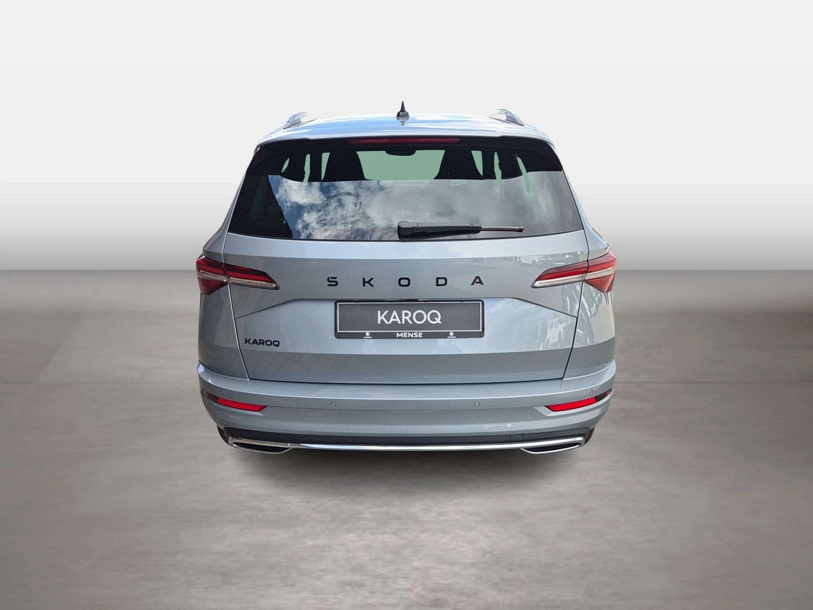 Fahrzeugabbildung SKODA Karoq 1.5 TSI ACT Sportline Matrix AHK 4xSHZG LM - mit KI generiert/bearbeitet