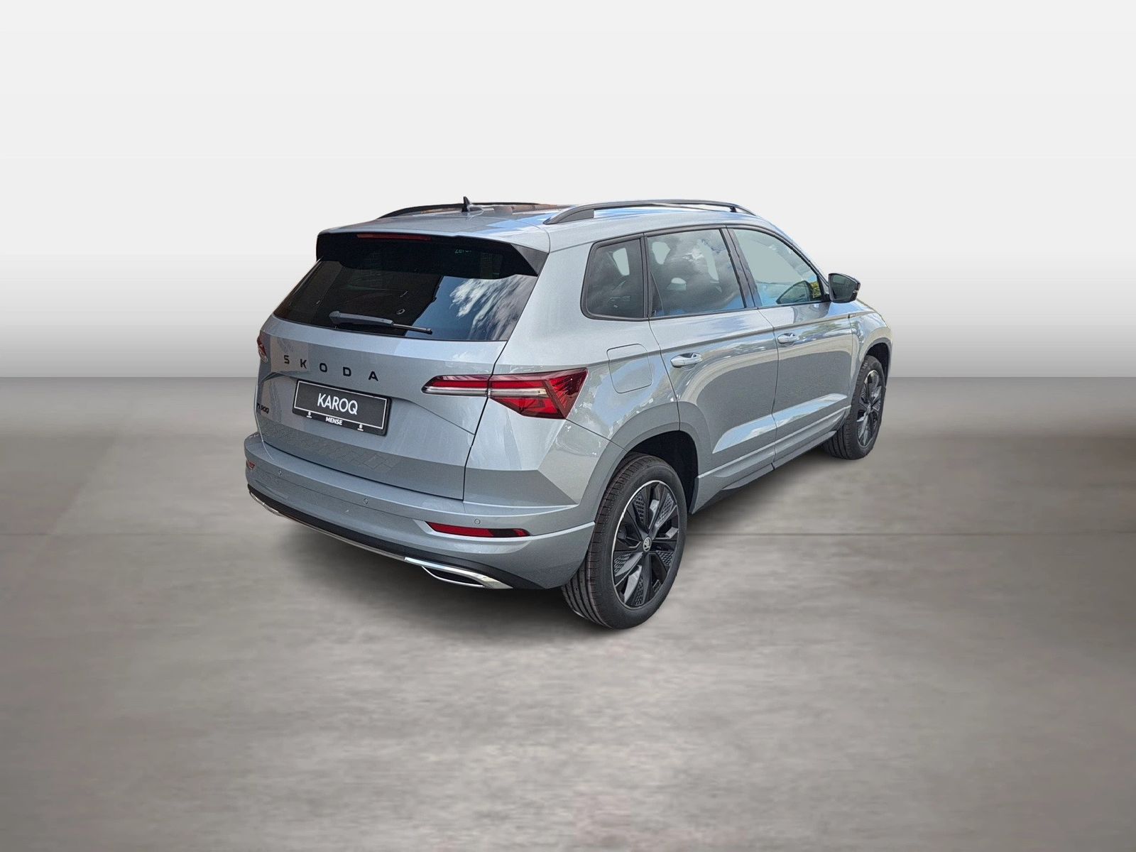 Fahrzeugabbildung SKODA Karoq 1.5 TSI ACT Sportline Matrix AHK 4xSHZG LM - mit KI generiert/bearbeitet