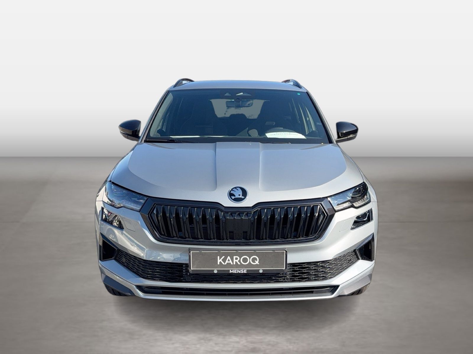 Fahrzeug autohaus mense Fahrzeugabbildung SKODA Karoq 1.5 TSI ACT Sportline Matrix AHK 4xSHZG LM - mit KI generiert/bearbeitet