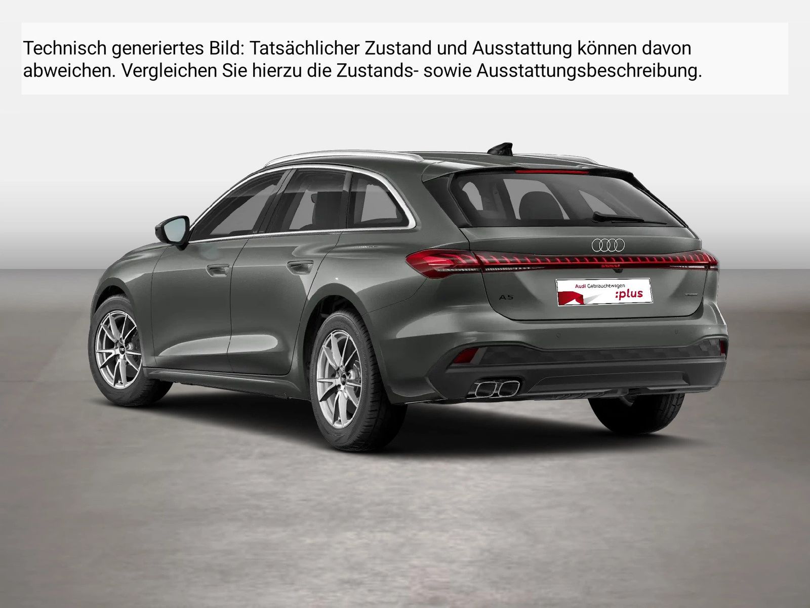 Fahrzeug autohaus mense Fahrzeugabbildung Audi A5 Avant TDI quattro 150 kW S tronic ACC LED PDC - mit KI generiert/bearbeitet