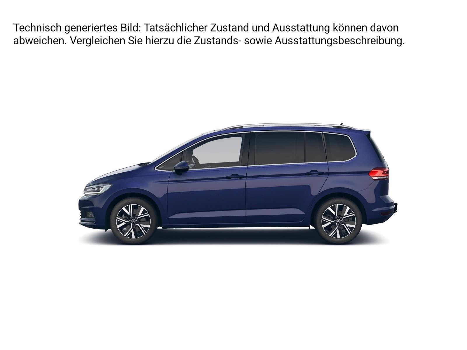 Fahrzeug autohaus mense Fahrzeugabbildung Volkswagen Touran Highline 1.5 TSI 110kW 7-Gang DSG 4 Türen - mit KI generiert/bearbeitet