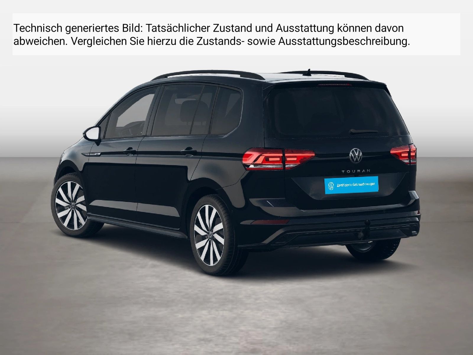 Fahrzeug autohaus mense Fahrzeugabbildung Volkswagen Touran Highline 1.5 TSI 110kW 7-Gang DSG 4 Türen - mit KI generiert/bearbeitet