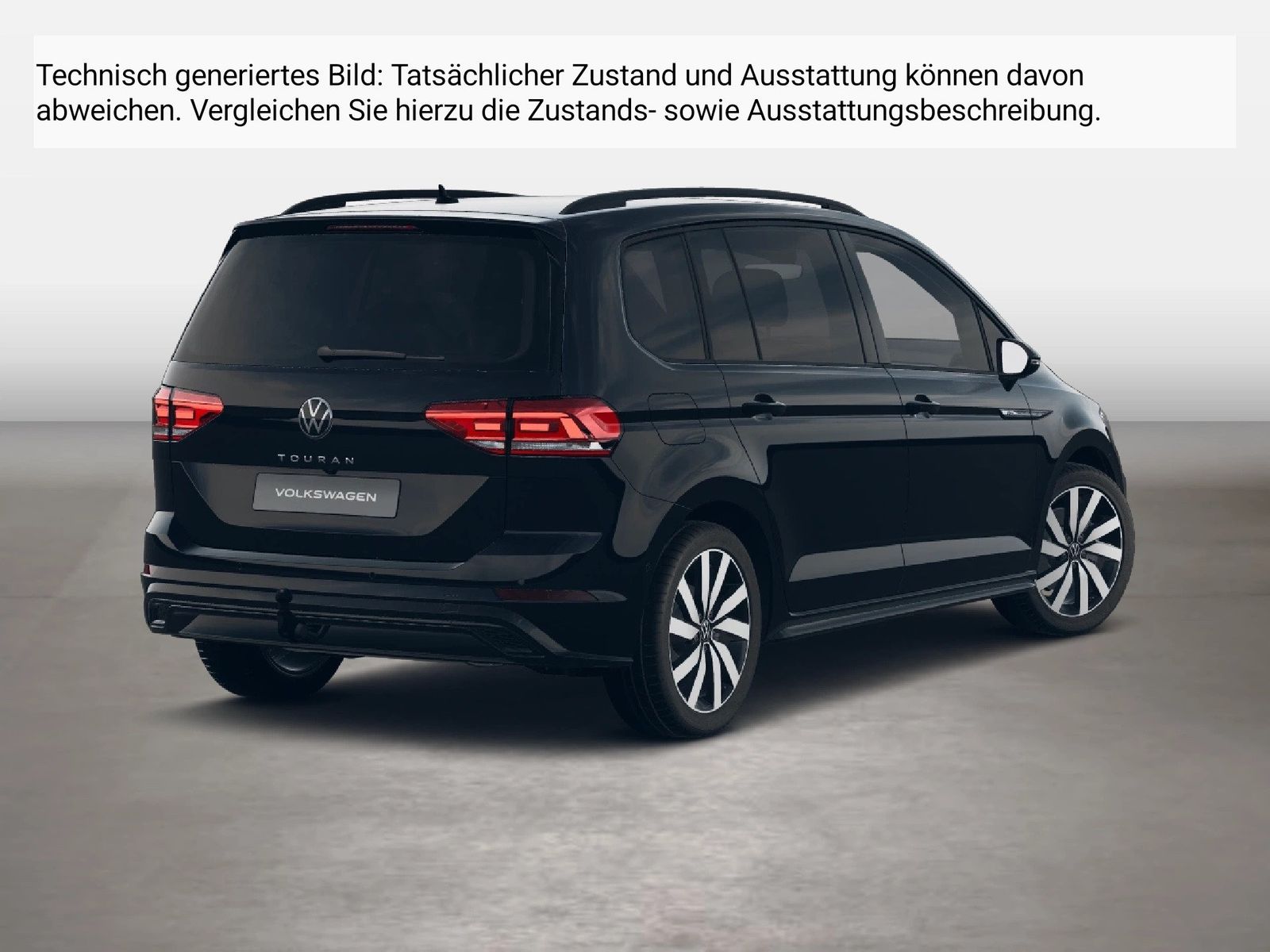 Fahrzeug autohaus mense Fahrzeugabbildung Volkswagen Touran Highline 1.5 TSI 110kW 7-Gang DSG 4 Türen - mit KI generiert/bearbeitet