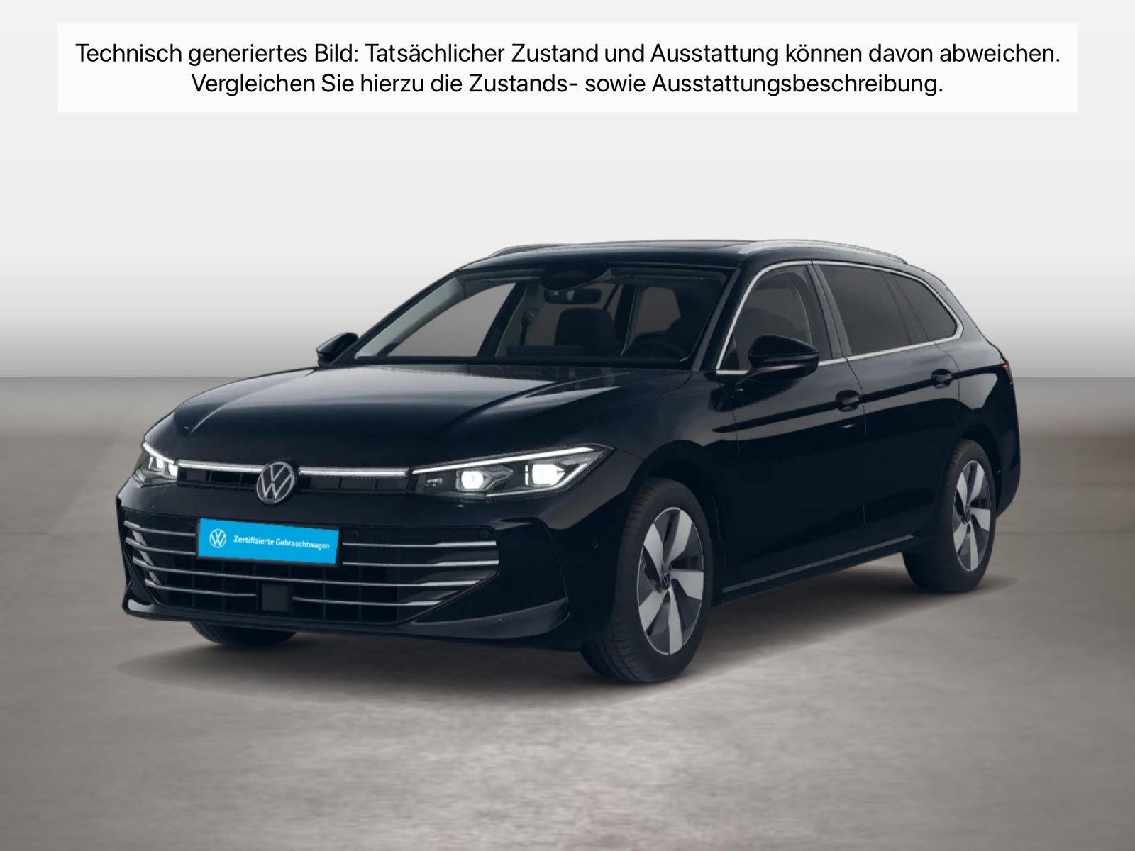 Fahrzeugabbildung Volkswagen Passat Variant 2.0 TDI 4 Motion DSG Elegance h/k - mit KI generiert/bearbeitet