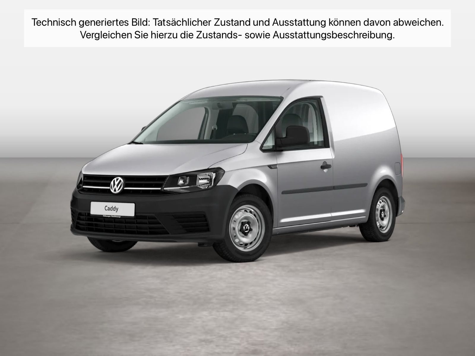Fahrzeug autohaus mense Fahrzeugabbildung Volkswagen Caddy Kasten EcoProfi KR 2.0 TDI EU6 SCR BMT 75 - mit KI generiert/bearbeitet