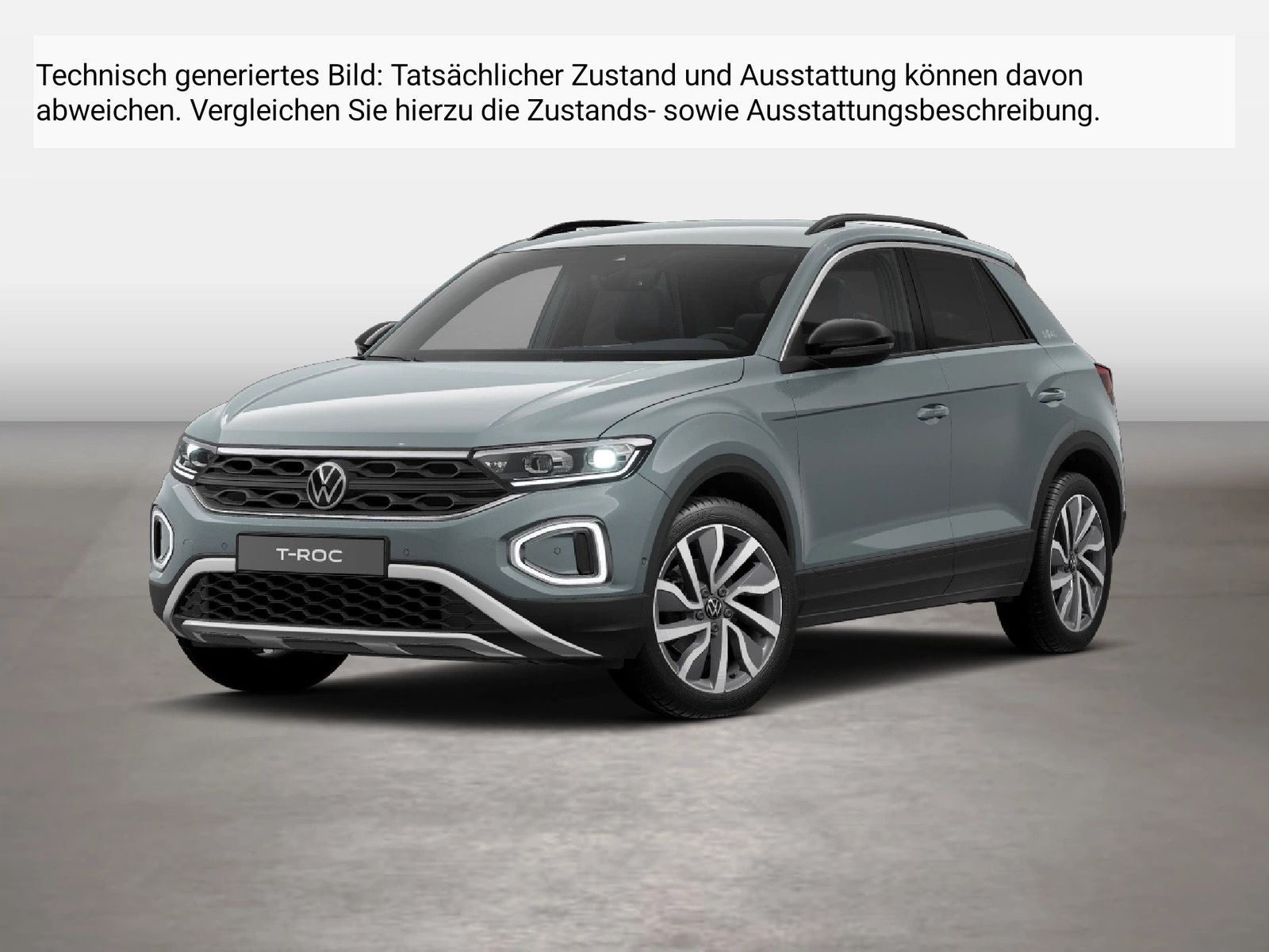Fahrzeug autohaus mense Fahrzeugabbildung Volkswagen T-Roc 1.5TSI DSG Life Goal CarPlay AHK ACC LED - mit KI generiert/bearbeitet