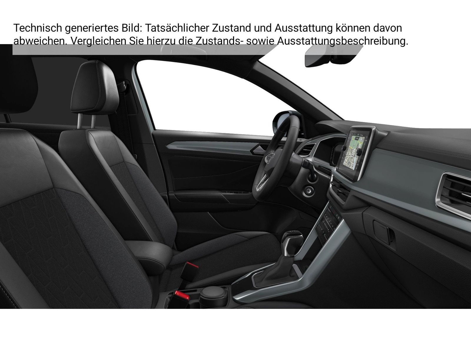 Fahrzeug autohaus mense Fahrzeugabbildung Volkswagen T-Roc 1.5TSI DSG Life Goal CarPlay AHK ACC LED - mit KI generiert/bearbeitet